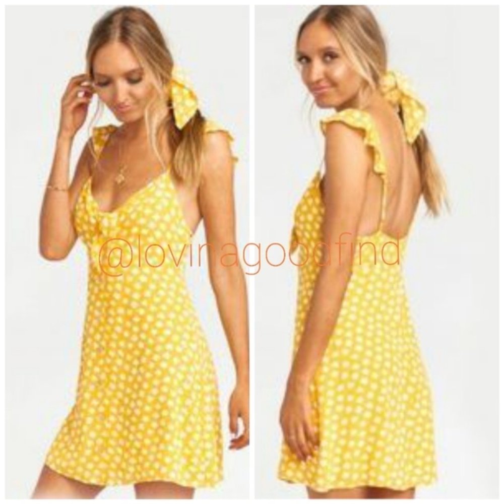 Show Me Your MuMu x Salty Blond Hula Mini Dress EUC sz M